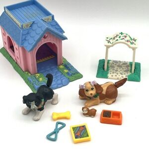 Littlest Pet Shop Puppy Magic Birthing Mom Doghouse 1995 Tonka‎ Kenner